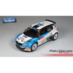 Luca Rossetti - Skoda Fabia S2000 - Rally Ypres 2014