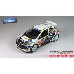 Melisa Debackere - Peugeot 207 S2000 - Rally Ypres 2014