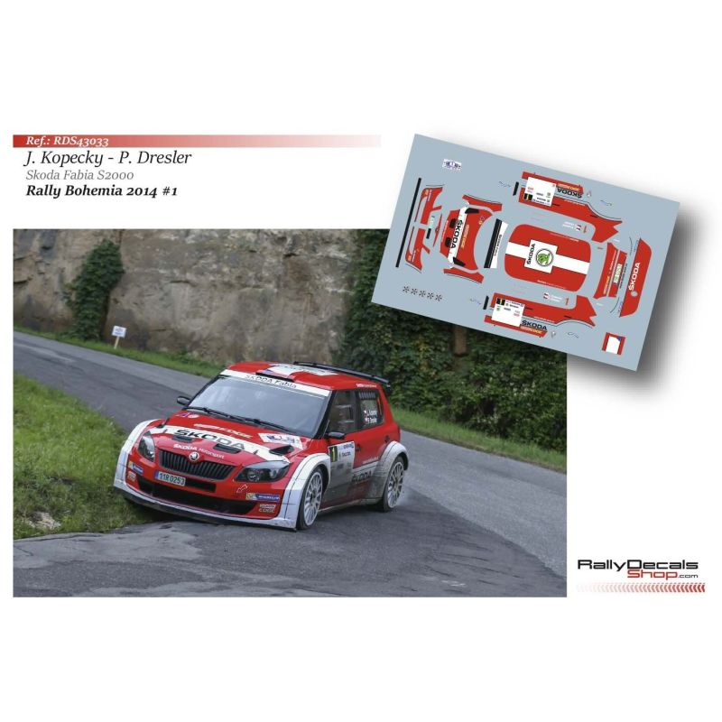 Jan Kopecky - Skoda Fabia S2000 - Rally Bohemia 2014