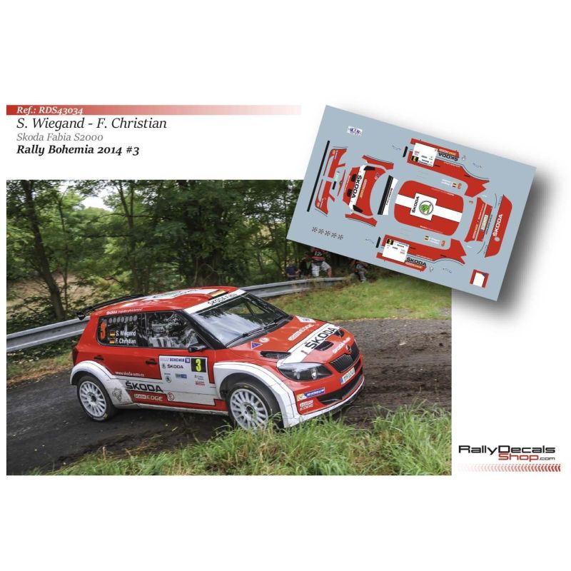 Sepp Wiegand - Skoda Fabia S2000 - Rally Bohemia 2014