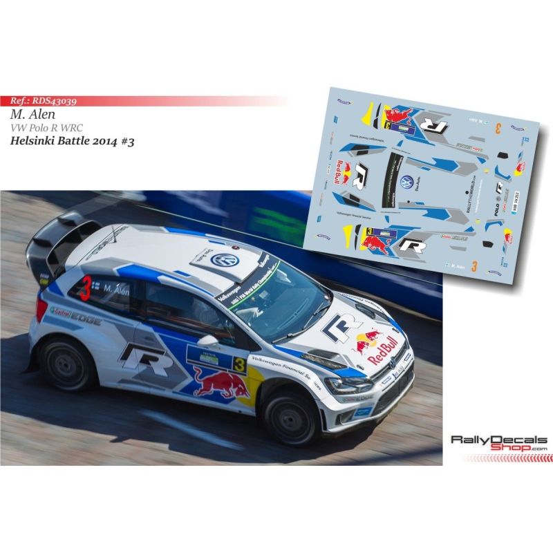 Markku Alen - VW Polo R WRC - Helsinki Battle 2014