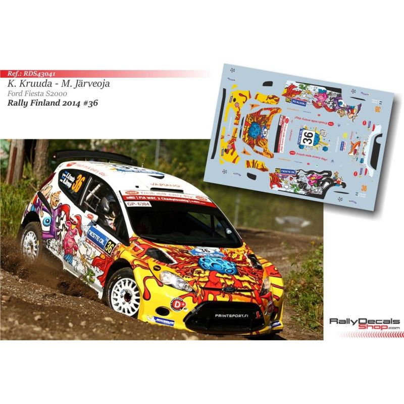 Karl Kruuda - Ford Fiesta S2000 - Rally Finlandia 2014