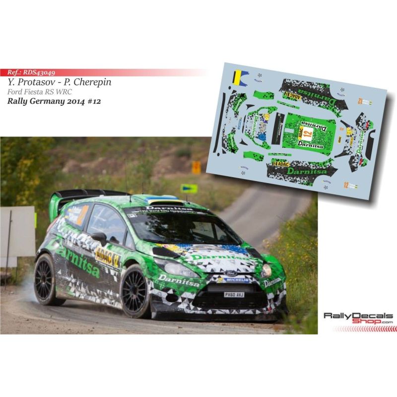 Yuriy Protasov - Ford Fiesta RS WRC - Rally Alemania 2014