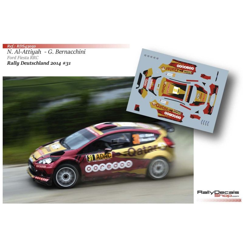 Nasser Al-Attiyah - Ford Fiesta RRC - Rally Alemania 2014