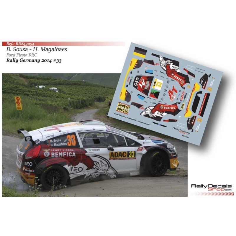 Bernardo Sousa - Ford Fiesta RRC - Rally Alemania 2014