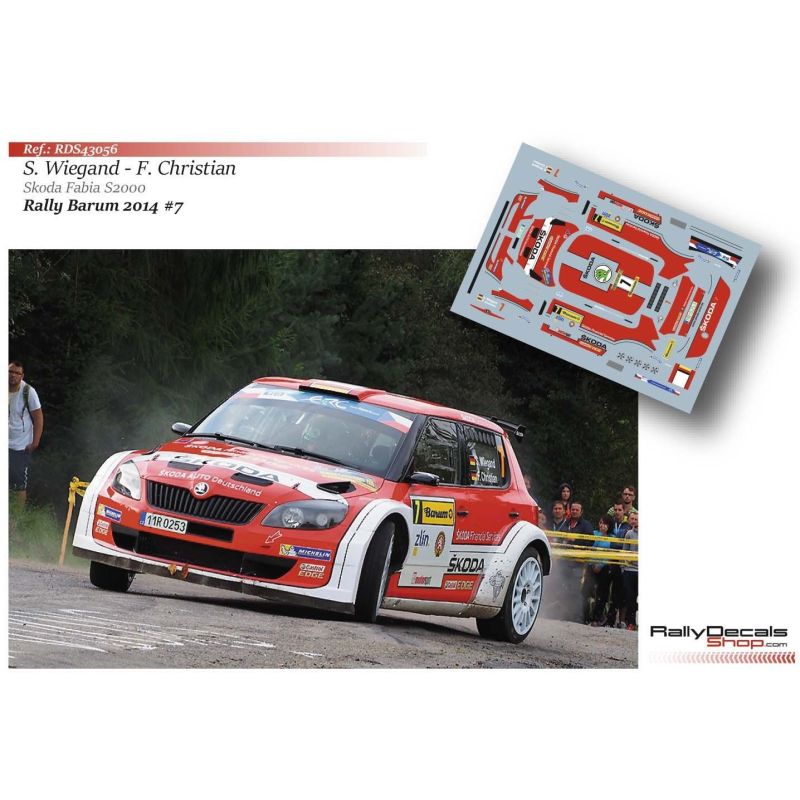 Sepp Wiegand - Skoda Fabia S2000 - Rally Barum 2014