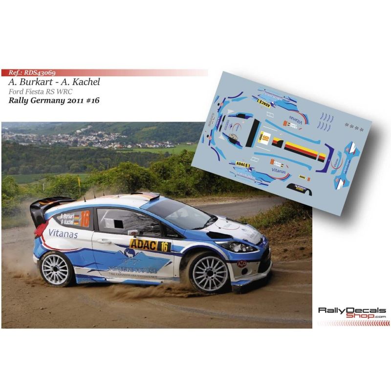 Aaron Burkart - Ford Fiesta RS WRC - Rally Germany 2011