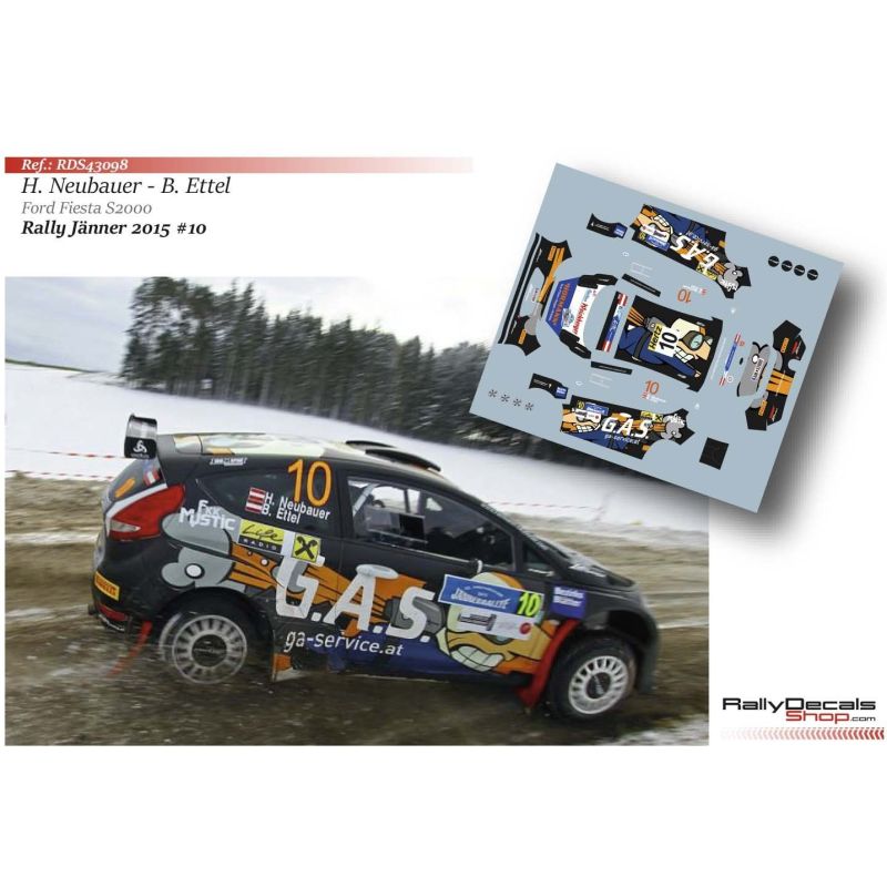 Hermann Neubauer - Ford Fiesta S2000 - Rally Jänner 2015