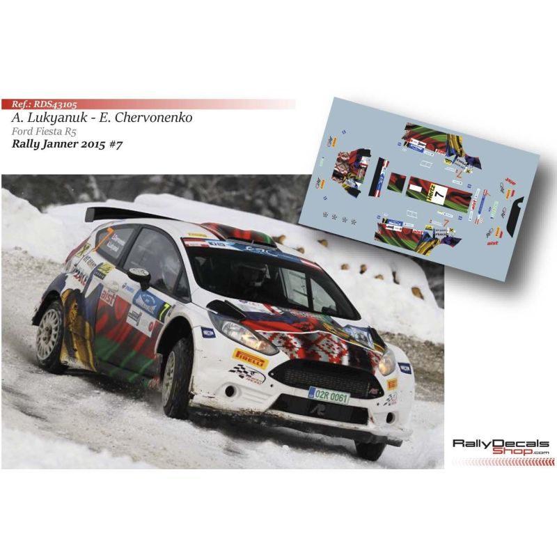 Alexey Lukyanuk - Ford Fiesta R5 - Rally Janner 2015
