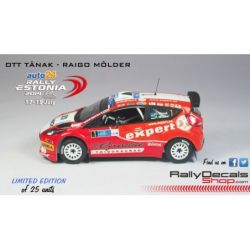 Ford Fiesta R5 - Ott Tänak - Rally de Estonia 2014