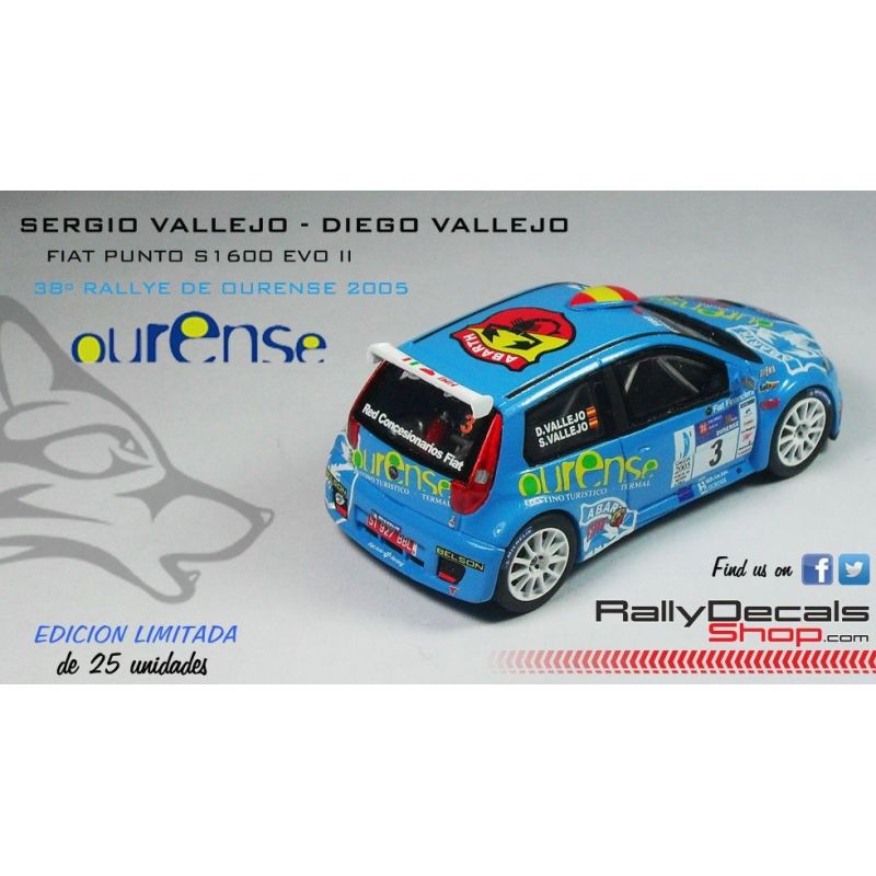 Fiat Punto S1600 EVO II - Sergio Vallejo - Rallye de Ourense 2005