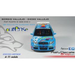 Fiat Punto S1600 EVO II - Sergio Vallejo - Rallye de Ourense 2005