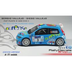 Fiat Punto S1600 EVO II - Sergio Vallejo - Rallye de Ourense 2005