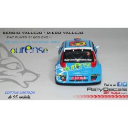 Fiat Punto S1600 EVO II - Sergio Vallejo - Rallye de Ourense 2005
