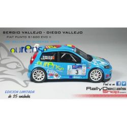 Fiat Punto S1600 EVO II - Sergio Vallejo - Rallye de Ourense 2005