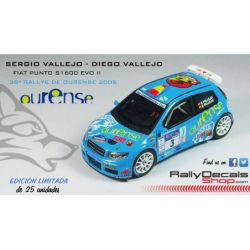 Fiat Punto S1600 EVO II - Sergio Vallejo - Rallye de Ourense 2005