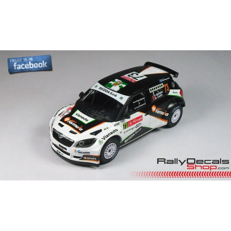 Skoda Fabia S2000 - Pedro Meireles - Rally Portugal 2014