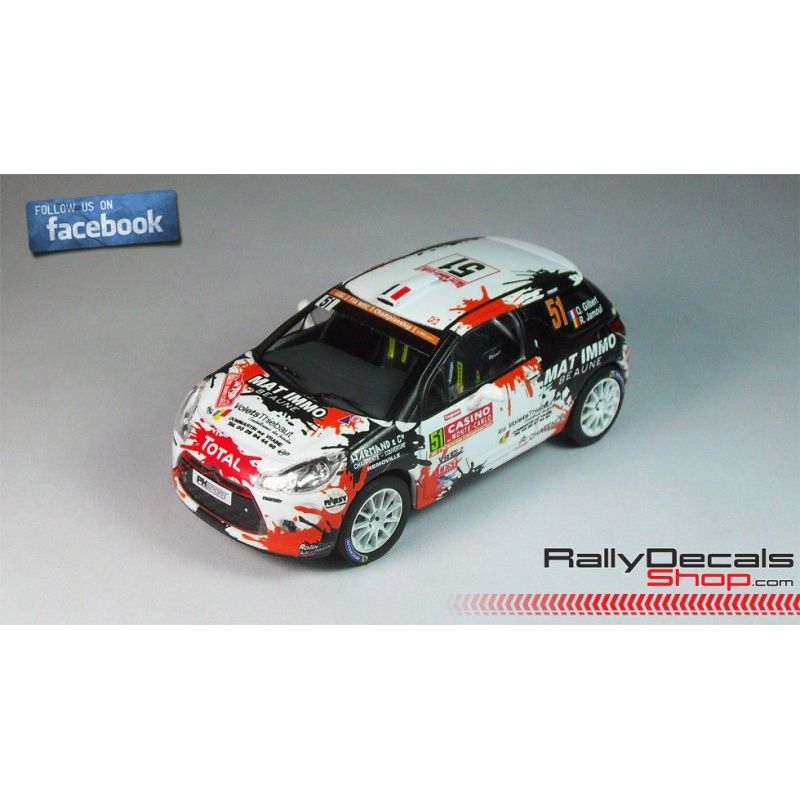 Citroen DS3 R3T - Quentin Gilbert - Rally Montecarlo 2014