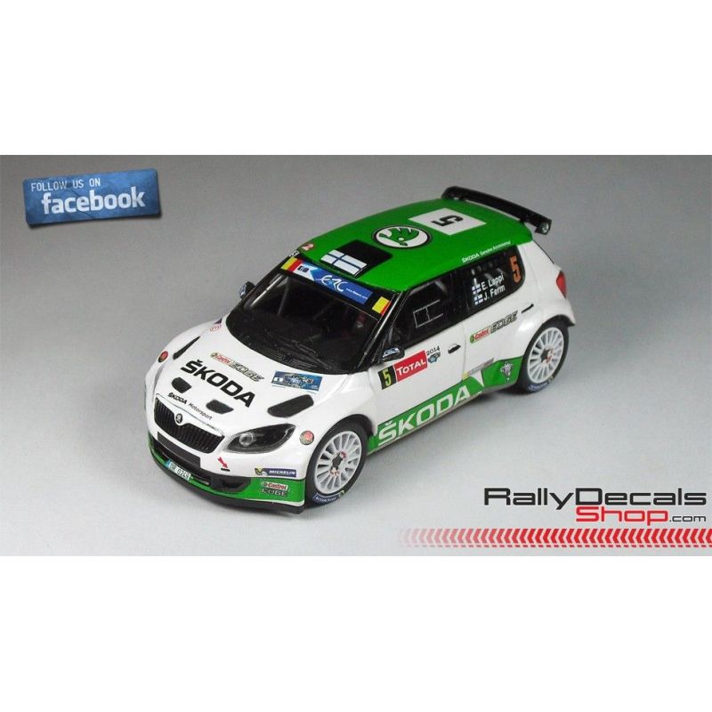 Skoda Fabia S2000 - Esapekka Lappi - Rally Ypres 2014