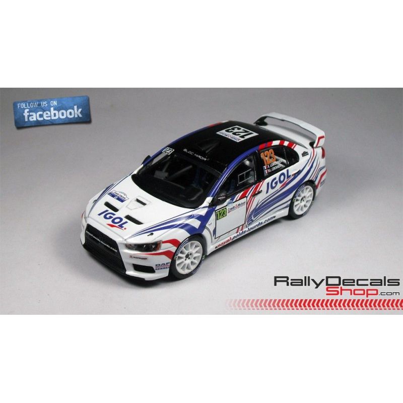 Mitsubishi EVO X - Xavier Lemonnier - Rally Francia 2013