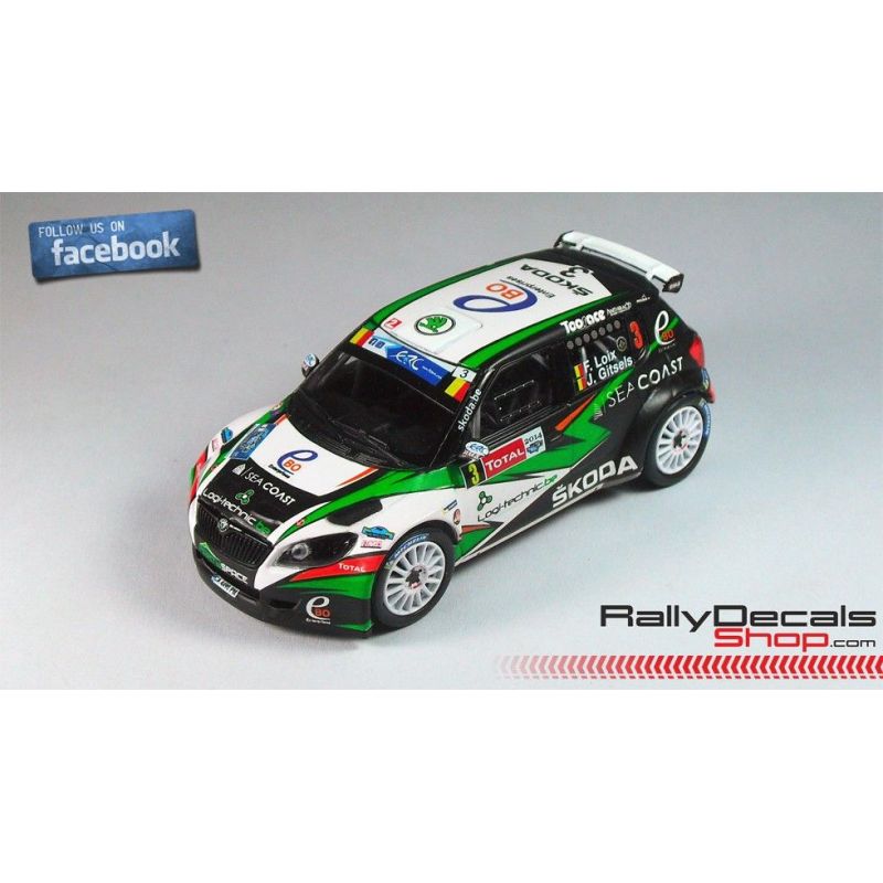 Skoda Fabia S2000 - Freddy Loix - Rally Ypres 2014