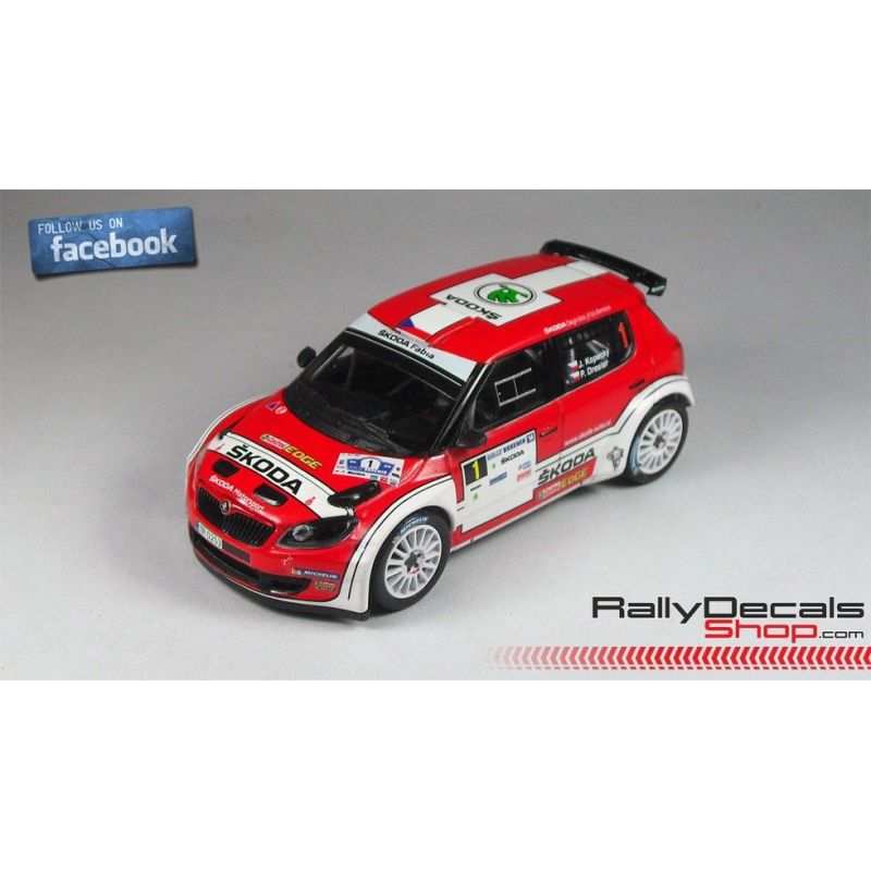 Skoda Fabia S2000 - Jan Kopecky - Rally Bohemia 2014
