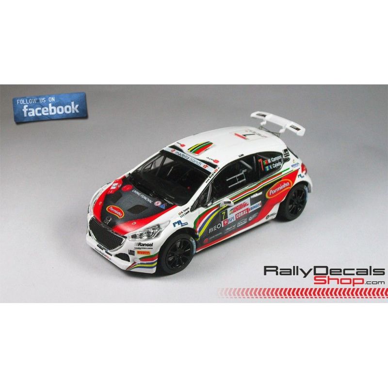 Peugeot 208 T16 R5 - Miguel Campos - Rali Vinho da Madeira 2014
