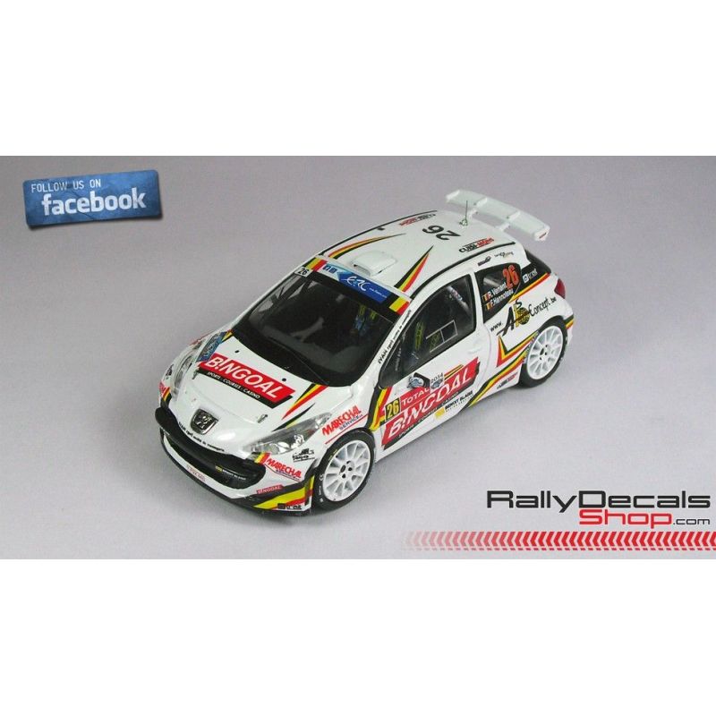 Peugeot 207 S2000 - Raphael Venant - Rally Ypres 2014