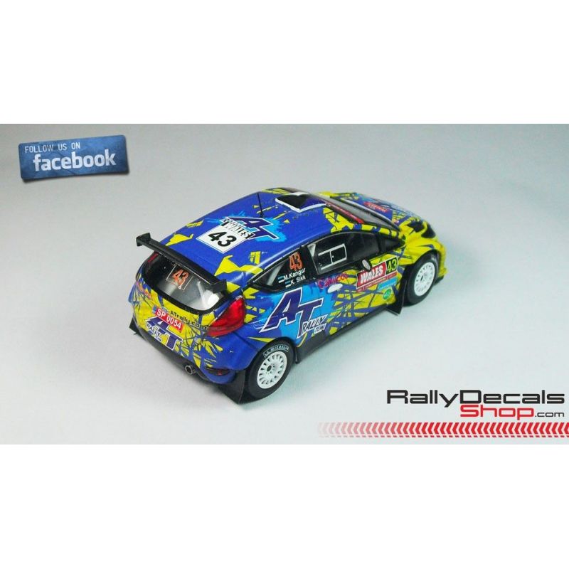 Ford Fiesta S2000 - Martin Kangur - Rally Wales 2014