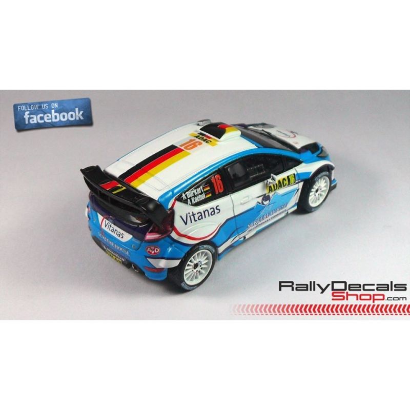 Ford Fiesta RS WRC - Aaron Burkart - Rally Alemania 2011