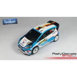 Ford Fiesta RS WRC - Aaron Burkart - Rally Alemania 2011