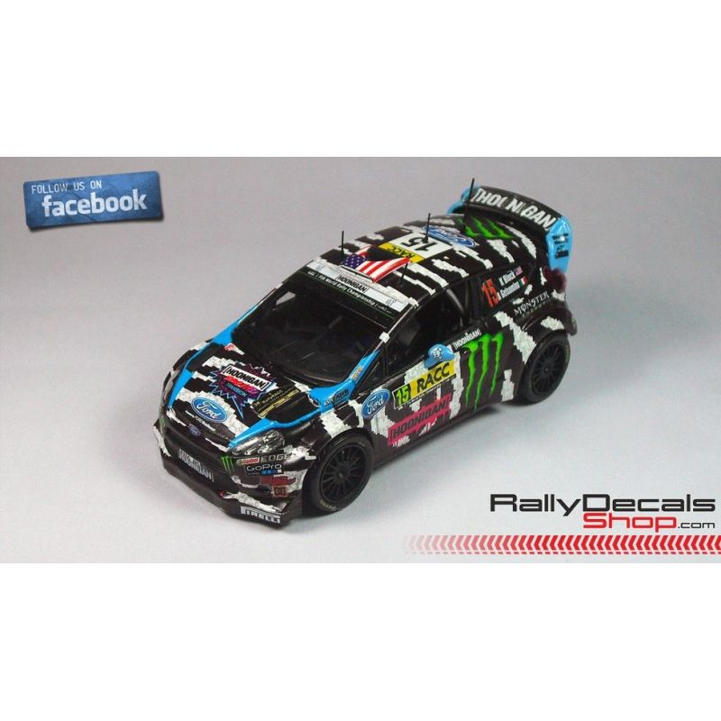 Ford Fiesta RS WRC - Ken Block - Rally Catalunya 2014