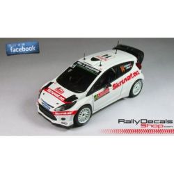 Ford Fiesta RS WRC - Henning Solberg - Rally Montecarlo 2015