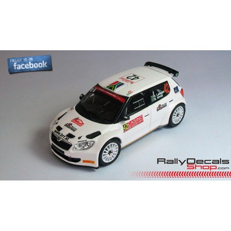 Skoda Fabia S2000 - Henk Lategan - Rally Montecarlo 2015