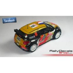 Citroen DS3 WRC - Sebastien Chardonnet - Rally Montecarlo 2015