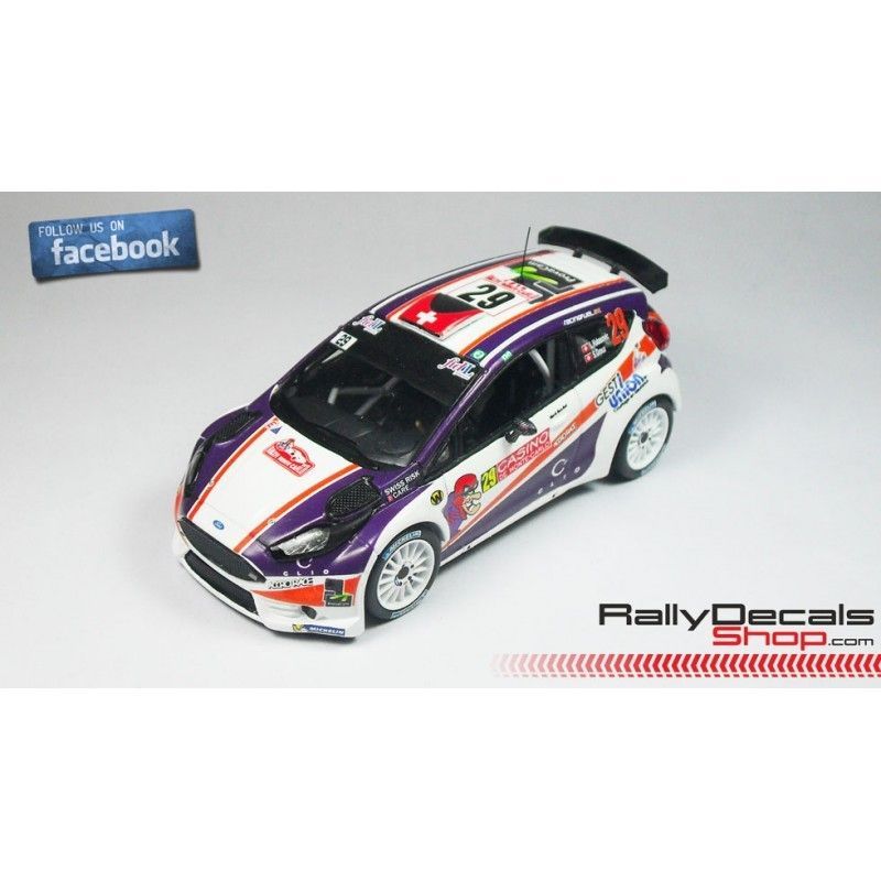 Ford Fiesta R5 - Laurent Vukasovic - Rally Montecarlo 2015