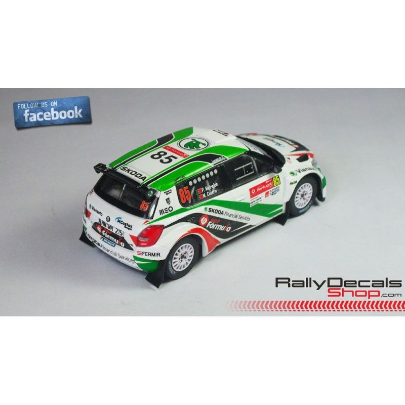 Skoda Fabia S2000 - Pedro Meireles - Rally Portugal 2015