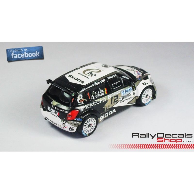Skoda Fabia S2000 - Freddy Loix - Rally Sezoens 2015