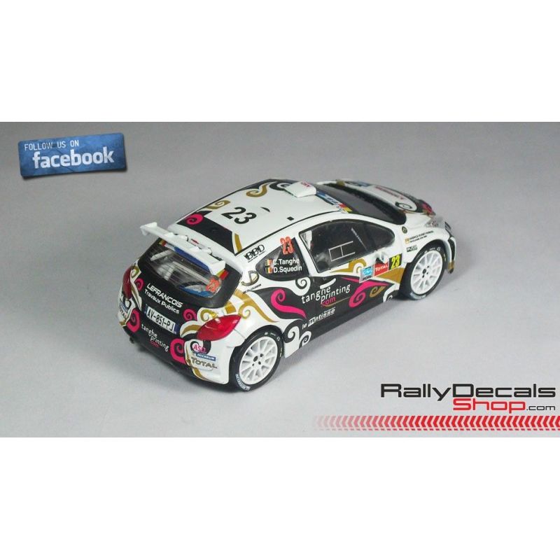 Peugeot 207 S2000 - Claudie Tanghe - Rally Ypres 2015