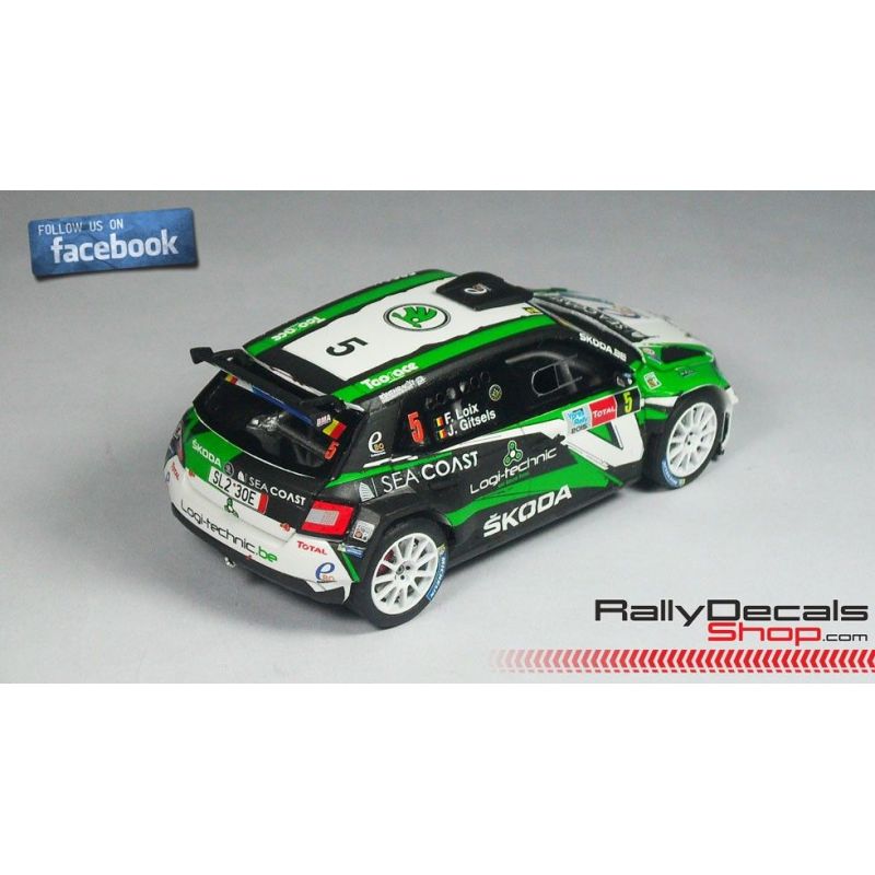 Skoda Fabia R5 - Freddy Loix - Rally Ypres 2015