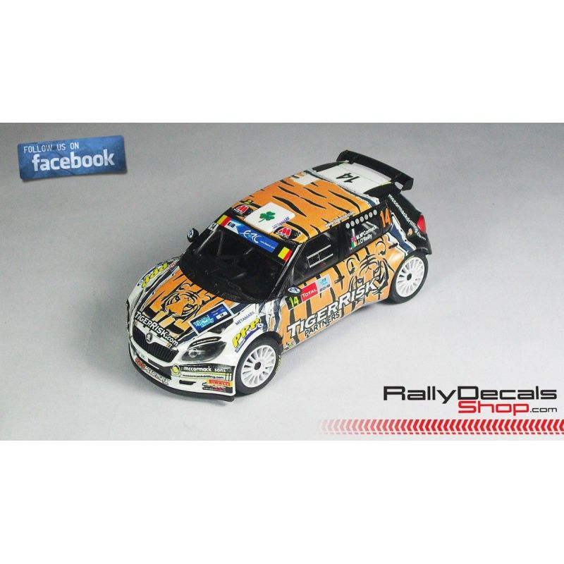 Skoda Fabia S2000 - Marty McCormack - Rally Ypres 2015