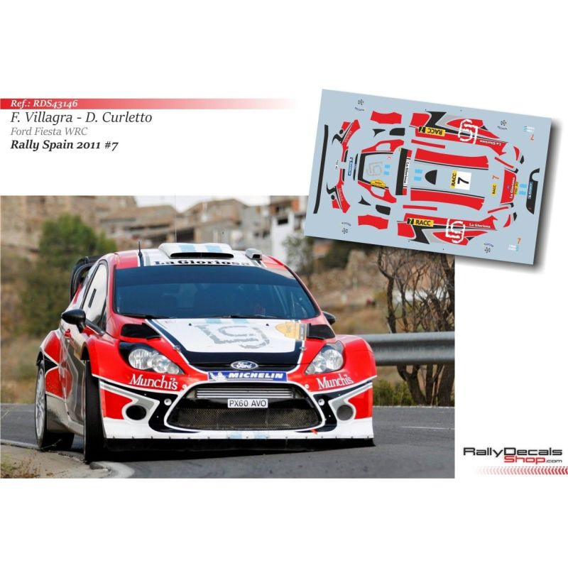 Federico Villagra - Ford Fiesta WRC - Rally Catalunya 2011