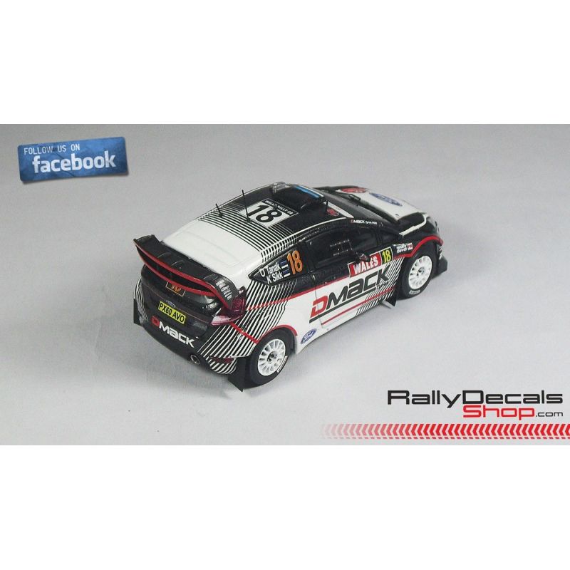 Ford Fiesta WRC - Ott Tanak - Rally Wales 2011