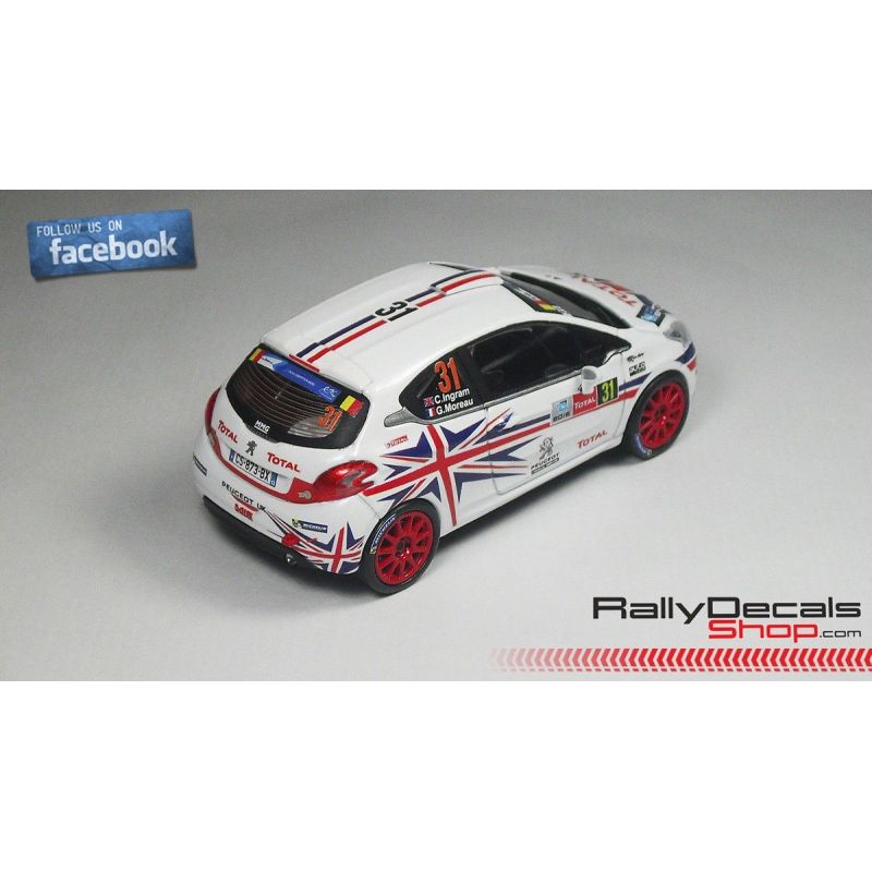 Peugeot 208 R2 - Chris Ingram - Rally Ypres 2015
