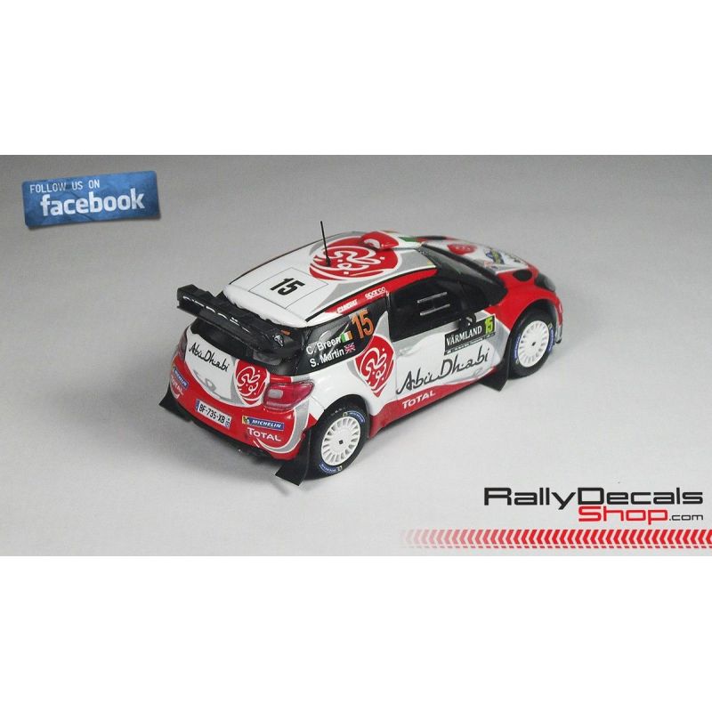 Citroen DS3 WRC - Craig Breen - Rally Suecia 2016