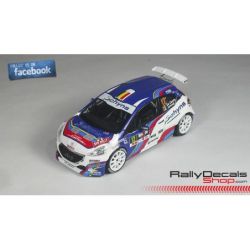 Peugeot 208 T16 - Cédric De Cecco - Spa Rally 2016