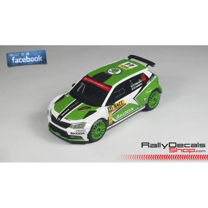 Skoda Fabia R5 - Pontus Tidemand - Rally Catalunya 2015