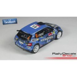 Melissa Debackere - Skoda Fabia R5 - Rally Ypres 2016