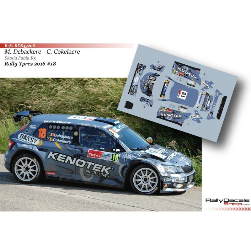 Melissa Debackere - Skoda Fabia R5 - Rally Ypres 2016