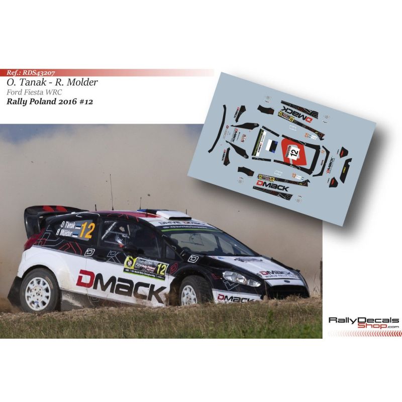 Ott Tanak - Ford Fiesta WRC - Rally Polonia 2016